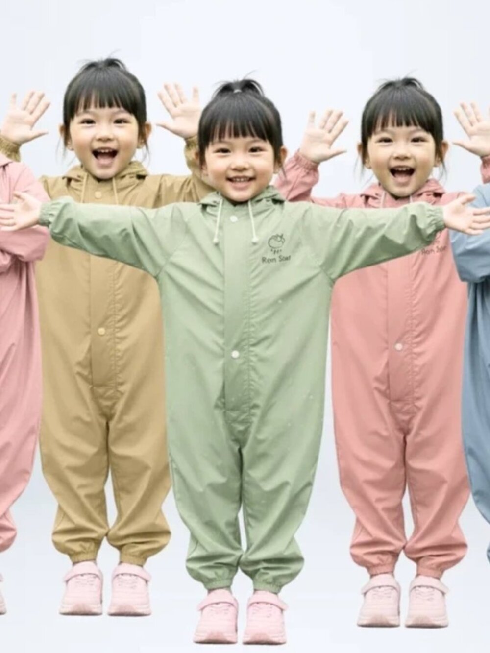 Children's Jumpsuit Raincoat